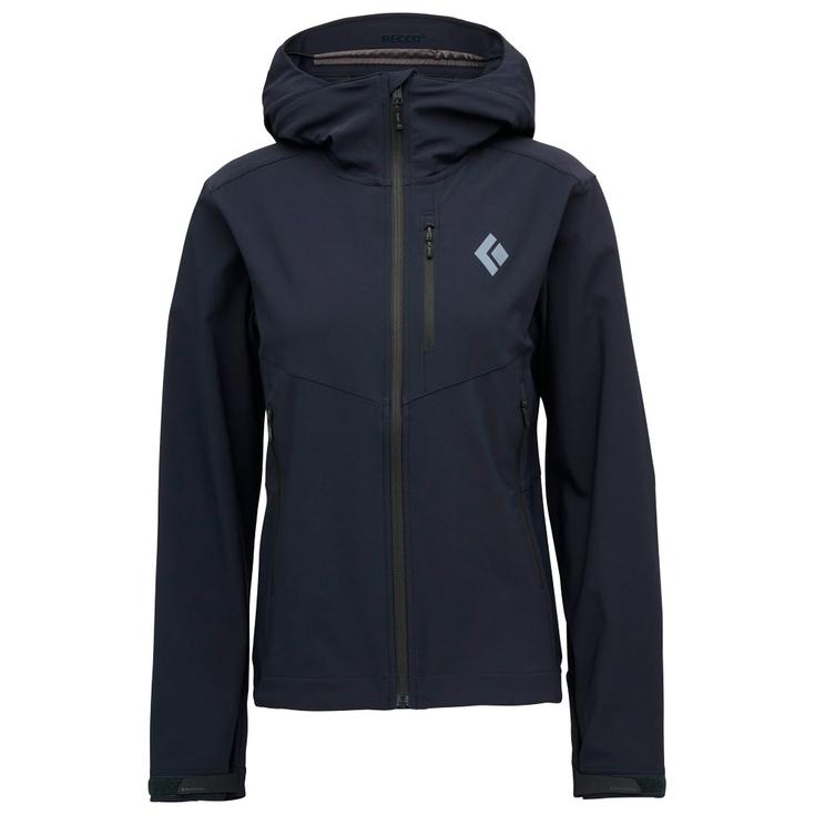Black Diamond W Dawn Patrol Softshell Black 