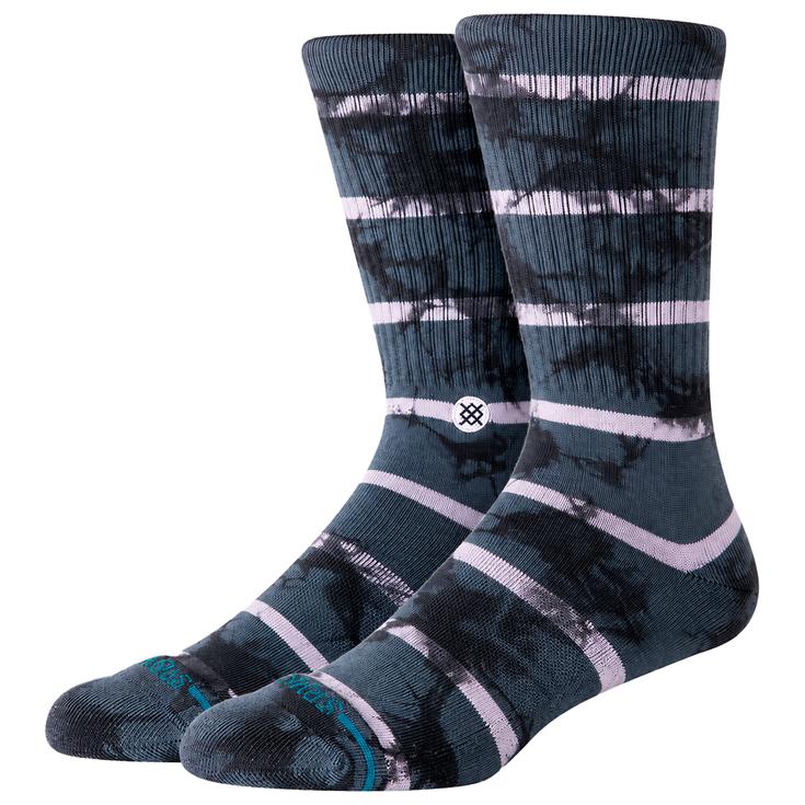 Stance Socks Stripes Socks Mojo Crew Turbulence Overview