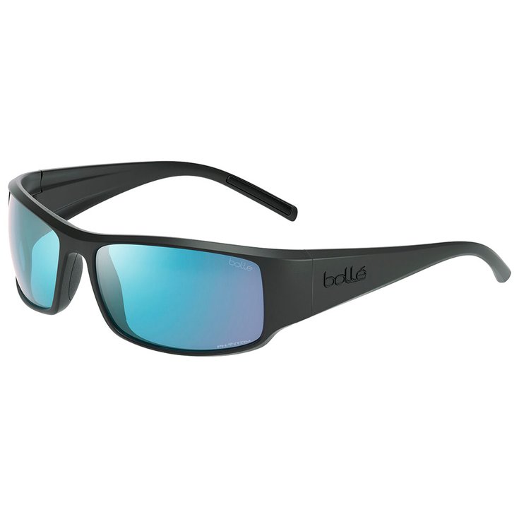 Bolle Sunglasses King Full Black Matte Phantom+ Photochromic Blue Polarized Overview