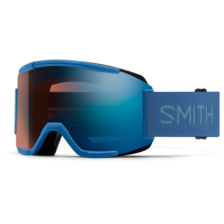 Smith Skibrillen Squad True Blue Chromapop Pro Photochromic Blue Mirror Voorstelling