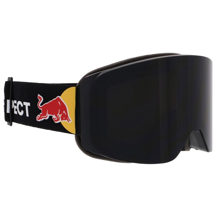 Red Bull Spect Masque de Ski Magnetron Slick Matt Black Smoke Black Snow Présentation