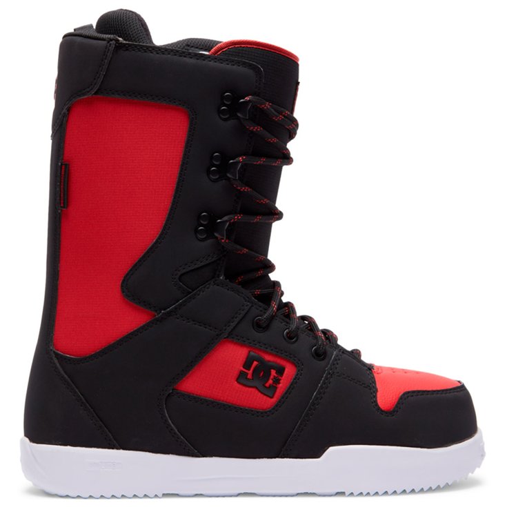 DC Boots Phase Black Red Voorstelling