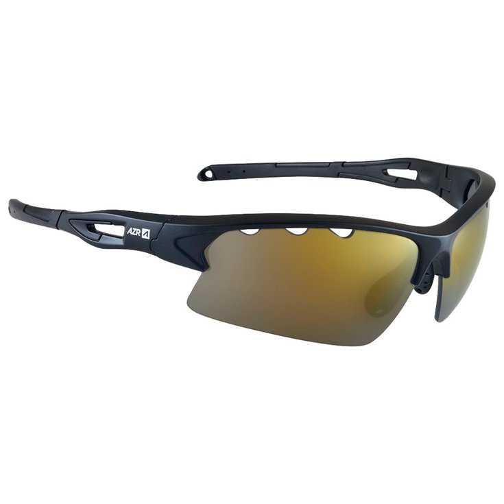 AZR Sonnenbrille Huez Noire Mat Photochromique Irisé Gold Präsentation