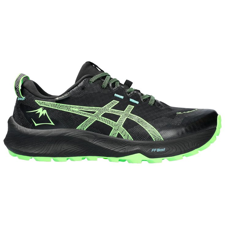 Asics Trail shoes Gel-Trabuco 12 Gore-Tex Black Illuminate Green Overview