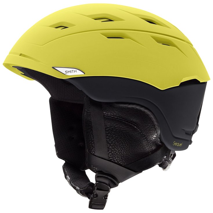 Smith Helmet Sequel Matte Citron Black Overview