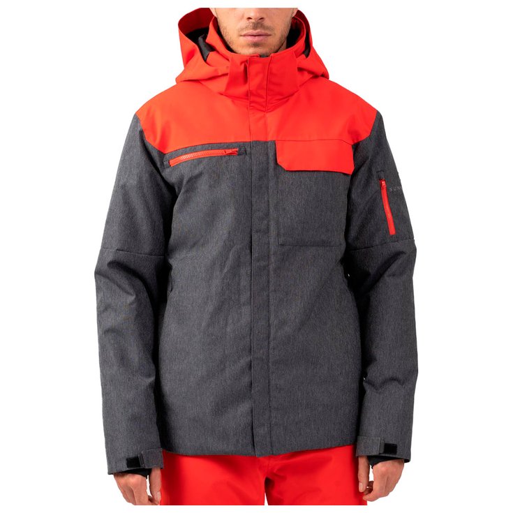 Sun Valley Ski Jacket Distors Noir Denim Overview