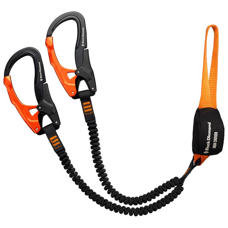 Black Diamond Via Ferrata lint Iron Cruiser Via Ferrata Set Voorstelling
