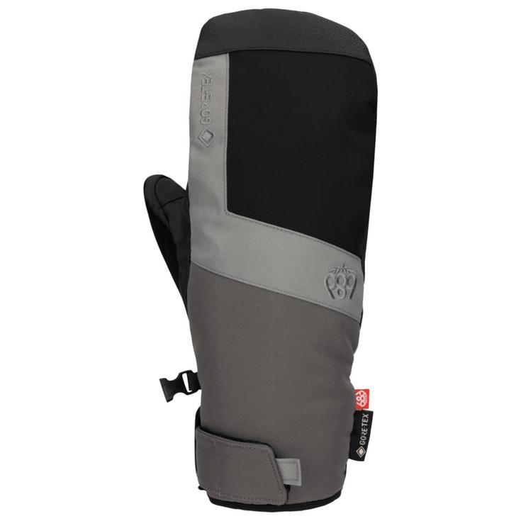 686 Fäustling Gore-tex Linear Under Cuff Mitt Charcoal Präsentation