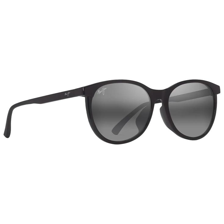 Maui Jim Gafas Alahee Shiny Black Neutral Grey Minéral Superthin Presentación