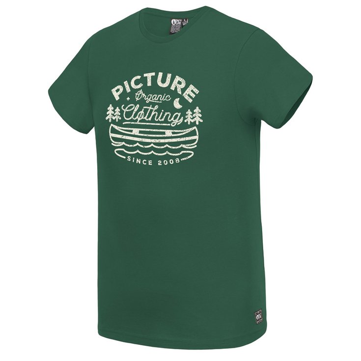 Picture T-Shirt Colter Forest Green Präsentation