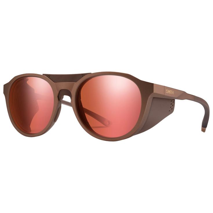Smith Occhiali da sole Venture Matte Gold Dust Chromapop Glacier Photochromic Rose Gold Mirror Presentazione