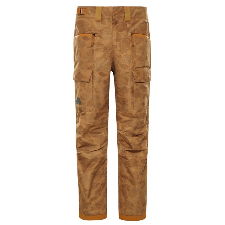 The North Face Ski pants Slashback Cargo Timber Tan Tonal Duck Camo Print Overview
