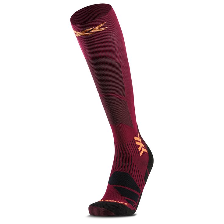 X Socks Socks Ski Perform Otc Men Dune Red Orange Overview