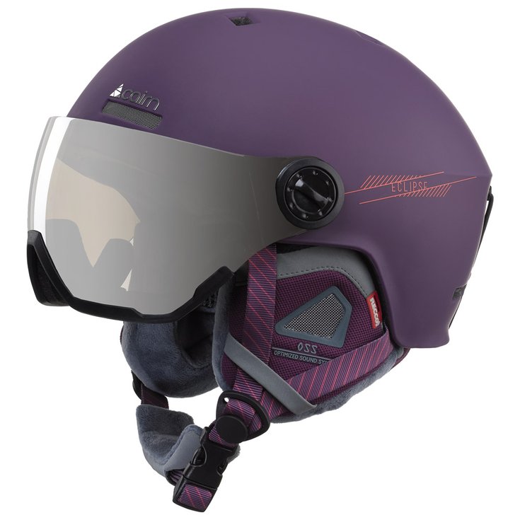 Cairn Visor helmet Eclipse Rescue Mat Plum Overview