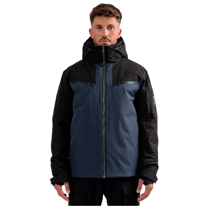 Sun Valley Ski Jacket Draggo Marine Fonce Overview