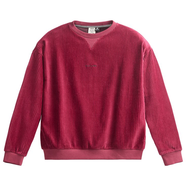 Picture Sweatshirt Laikko Crew Tawny Port Overview