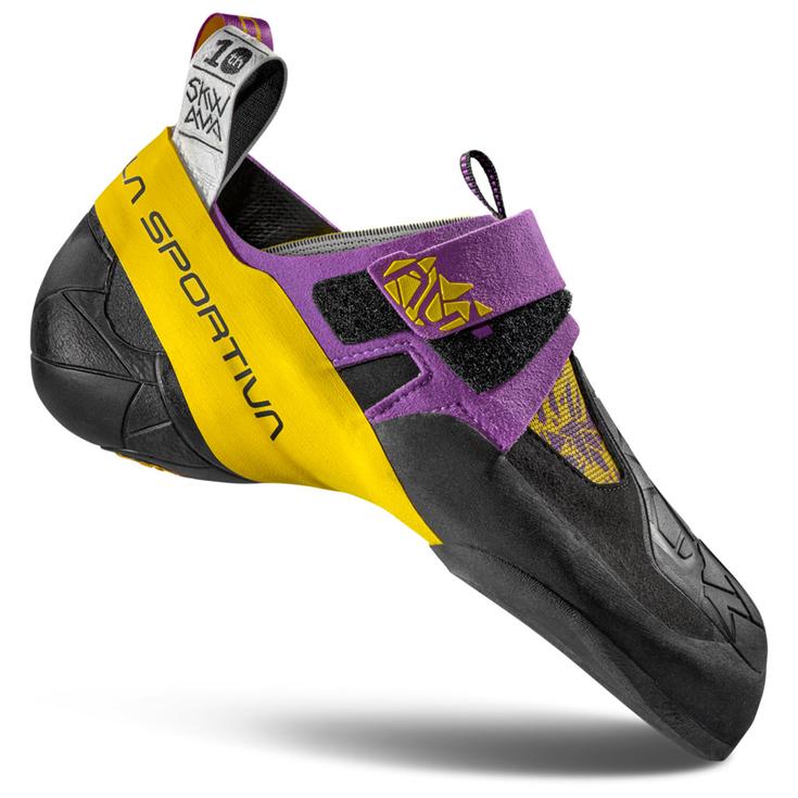 La Sportiva Kletterschuhe Skwama Purple Yellow Präsentation