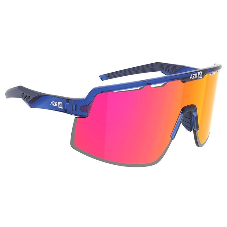 AZR Lunettes de soleil Speed Rx Bleue Vernie Multicouche Rose Présentation