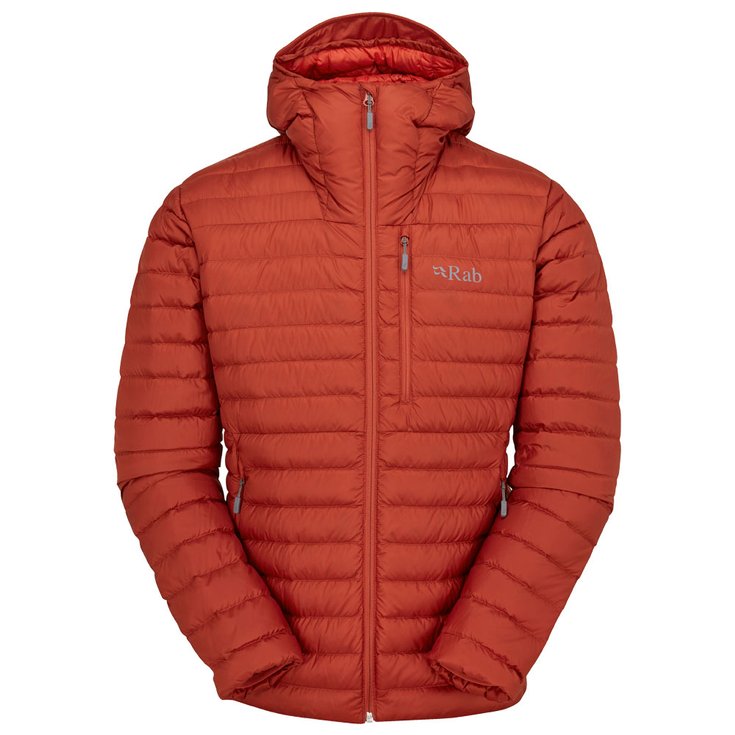 RAB Piumino Microlight Alpine Jkt Tuscan Red Presentazione