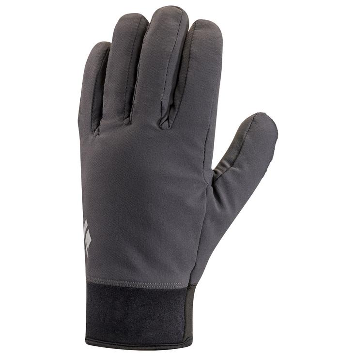 Black Diamond Guantes Midweight Softshell Gloves Smoke Presentación