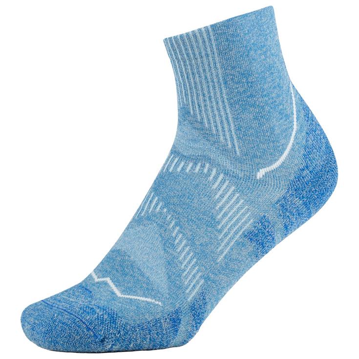 Buff Sokken Dryflx Quarter Socks Washed Blue Voorstelling