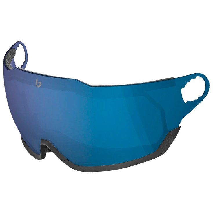 Casque De Ski Bollé V-Atmos - Visière Photochromique Cat.1 à 3, Taille M, Noir Mat - Technologie AViD, Ventilation Réglable