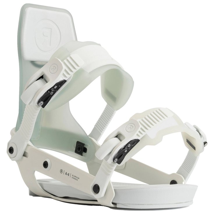 Ride Snowboard Binding A-6 White Overview