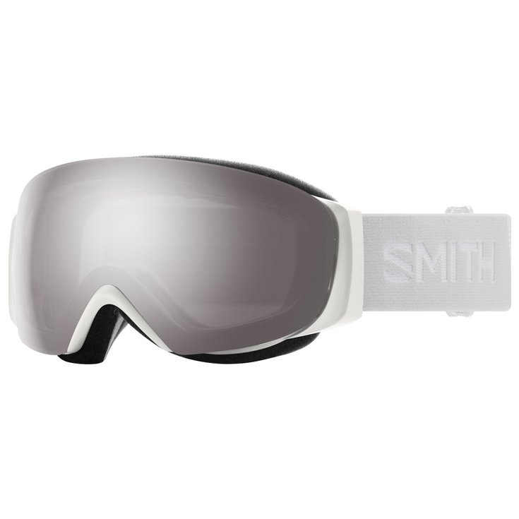 Smith Masque de Ski I/o Mag S White Vapor Chromapop Sun Platinum Mirror + Chromapop Storm Rose Flash Présentation