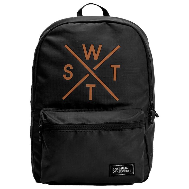Watts Rucksack R-Pack Waterproof School Bag 24L Black Brown Präsentation