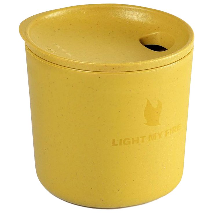 Light My Fire Mug MyCup´n Lid Short Musty Yellow Präsentation
