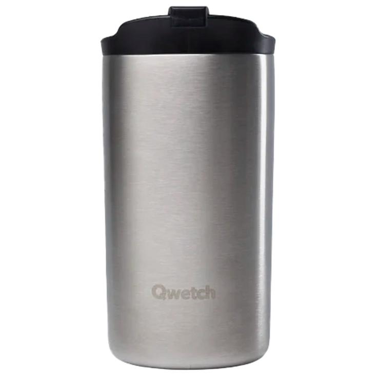 Qwetch Mug Travel Mug 350 ml Inox Brossé Overview