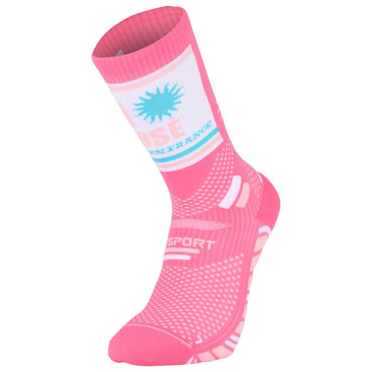 Bv Sport Socks Trail Socks Ultra High Collector Rosé Overview
