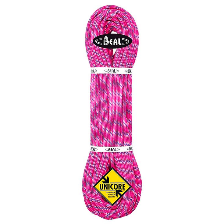 Beal Rope Ice Line 8.1mm Dry Cover Fuschia Overview