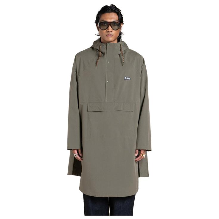 Flotte Poncho de pluie Gabriel Kaki Présentation