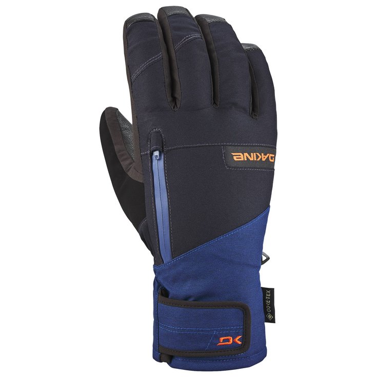 Dakine Handschuhe Leather Titan Gore-Tex Short Glove Deep Blue Präsentation