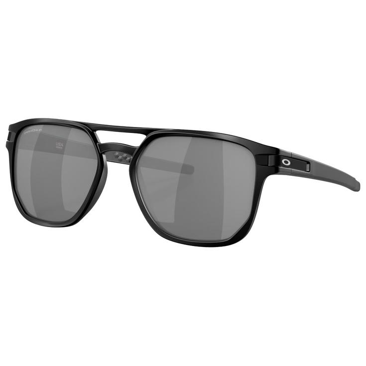 Oakley Sunglasses Latch Beta Matte Black Prizm Black Polarized Overview