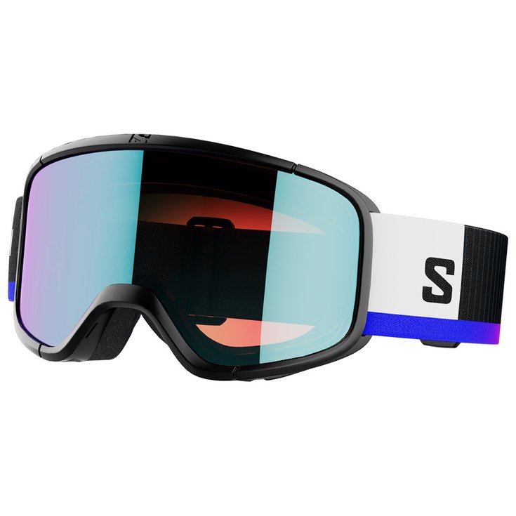Salomon Masque de Ski Aksium 2.0 S Black Photo Blue Présentation
