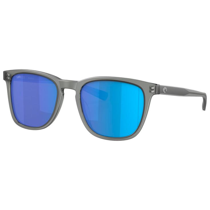 Costa Del Mar Gafas Sullivan Matte Grey Crystal Blue Mirror Presentación