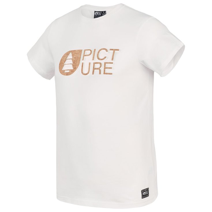 Picture T-shirts Basement Cork White Voorstelling