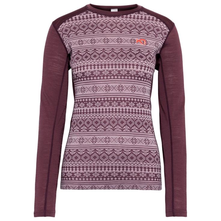 Kari Traa Mina Long Sleeve Cocoa Powder 