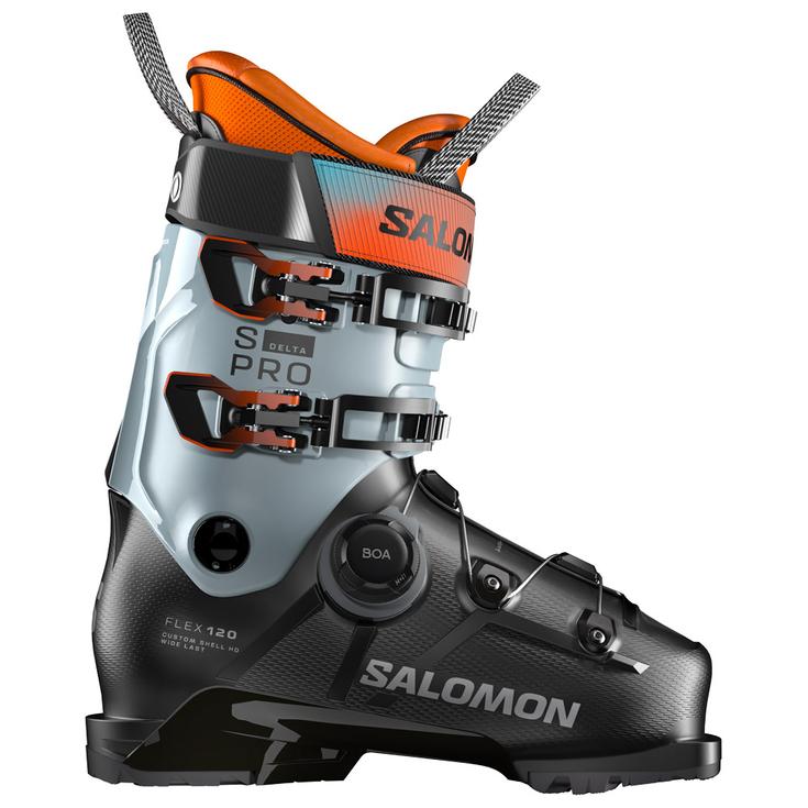 Salomon Skischuh S/Pro Delta Boa 120 Gw Black Arona Silver Metal Präsentation