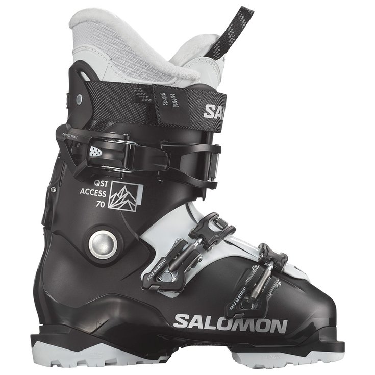 Salomon Chaussures de Ski Qst Access 70 W Gw Black Dawn Blue Beluga Dos