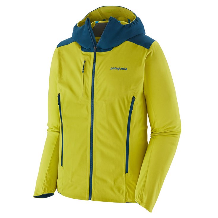 Patagonia Ski Jacket Upstride Chartreuse Overview