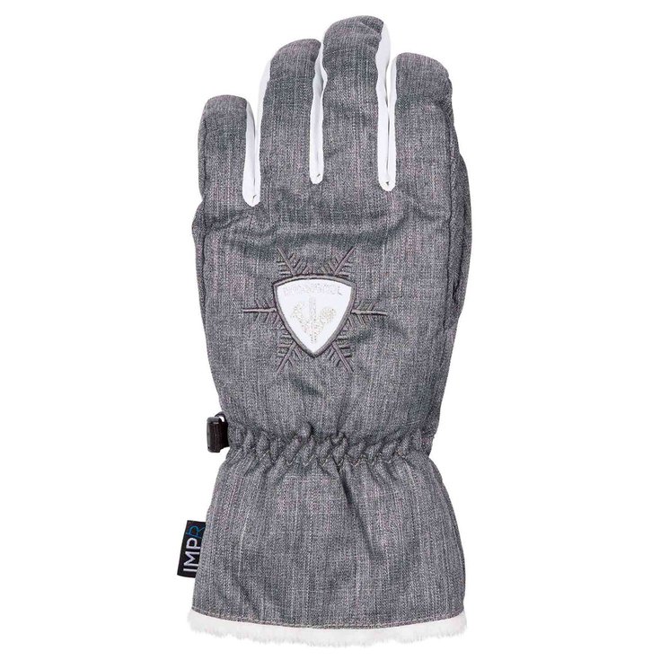 Rossignol Gloves Famous Impr Heather Grey Overview