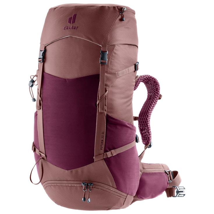 Deuter Mochila Futura 30 SL Cassis Ashrose Presentación