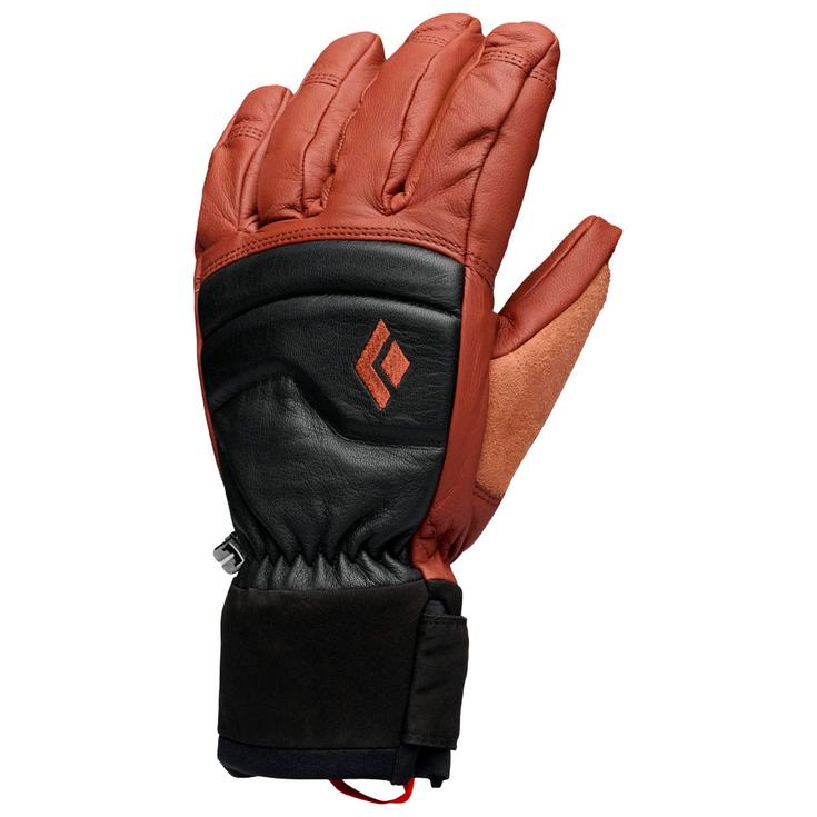 Black Diamond Spark Gloves Icon Red Black Voorstelling