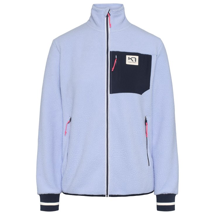 Kari Traa Polar Rothe Midlayer Pastel Light Blue Presentación