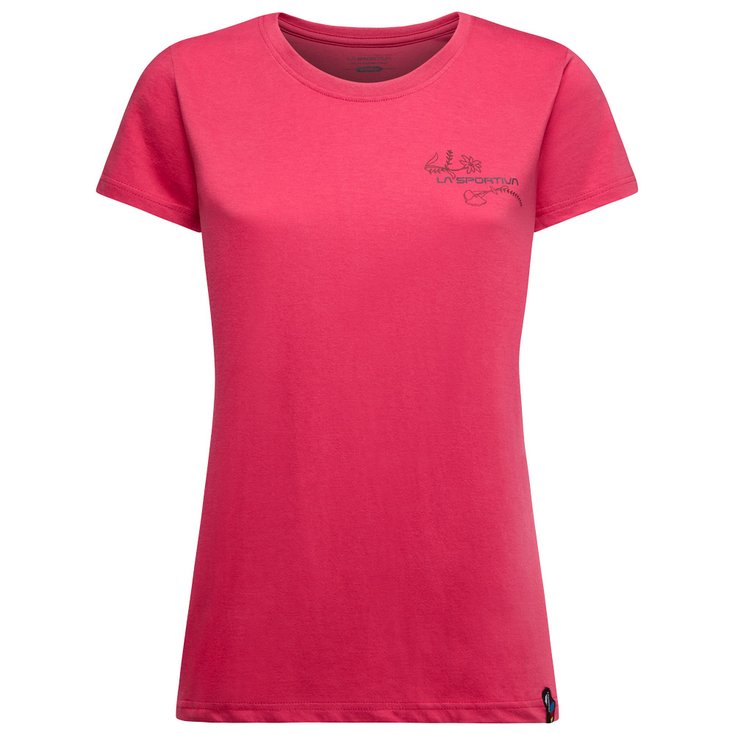 La Sportiva Tee-shirt d’escalade Climb Flower T-Shirt W Rosebay Présentation
