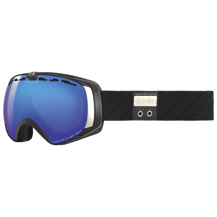 Cairn Masque de Ski Stratos Mat Black Blue Spx 3000 Présentation