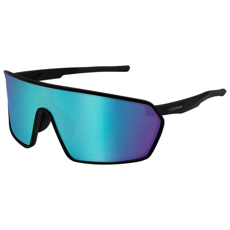 Cebe Lunettes de soleil Terra Matte Black Blue Mirror Présentation